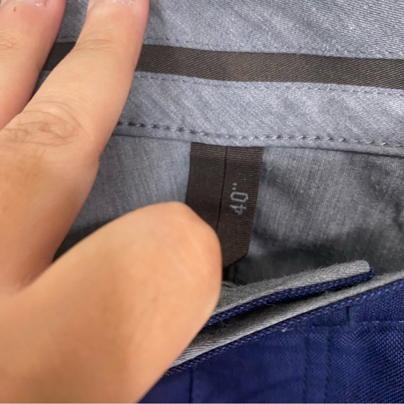 Ermenegildo‎ Zegna Blue Wool Blend Pants Sz 40X30 - Picture 3 of 8